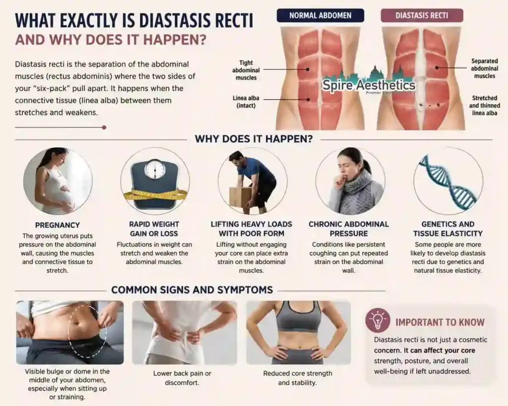 What Exactly Is Diastasis Recti and Why Does It Happen Hucknall?