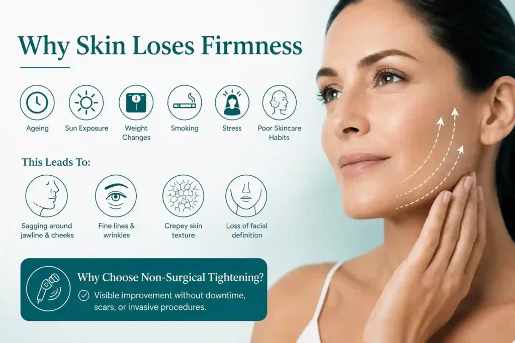 What Makes Skin Lose Firmness and Why Do People Seek Non-Surgical Tightening Hucknall?