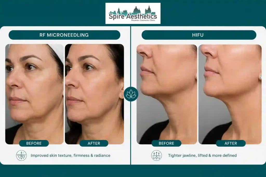 Can RF Microneedling and HIFU Be Combined Hucknall?